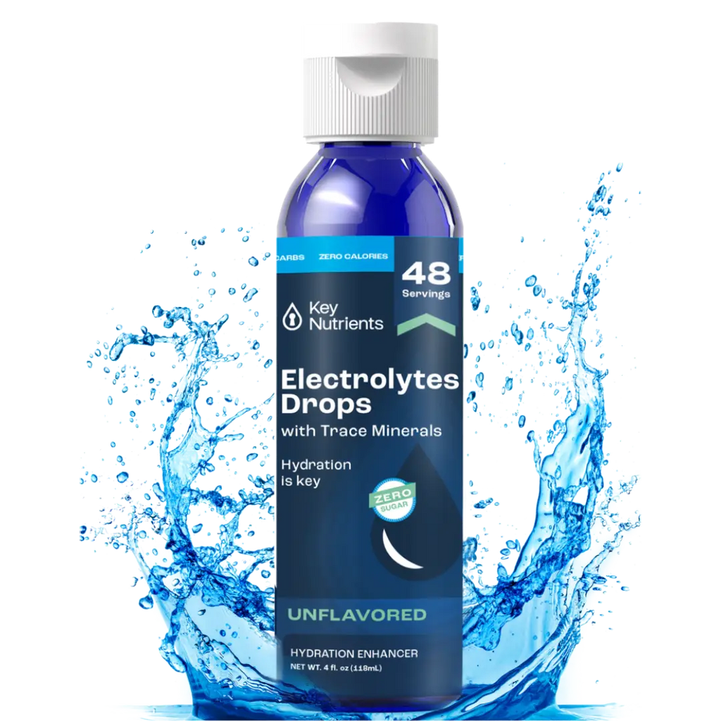 Unflavored Liquid Electrolyte Drops